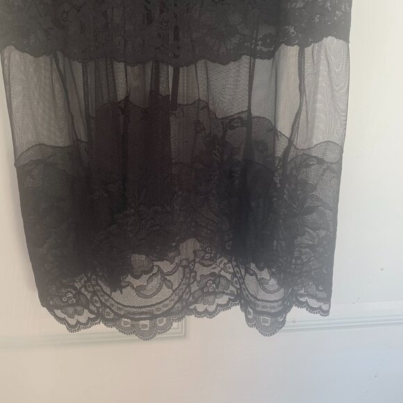 Victoria Secret Lace Lingerie SET Size L Black - Picture 8 of 8